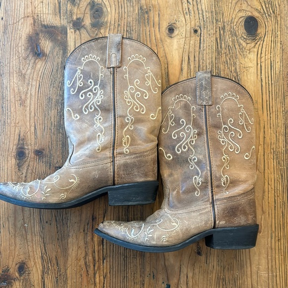 Girls Smoky Mountain western boots / size 4 - Picture 1 of 4